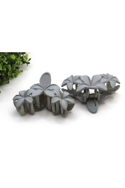 Tezcan Aksesuar Cataramă cu model floral colorat de 6 cm (pachet de 2)