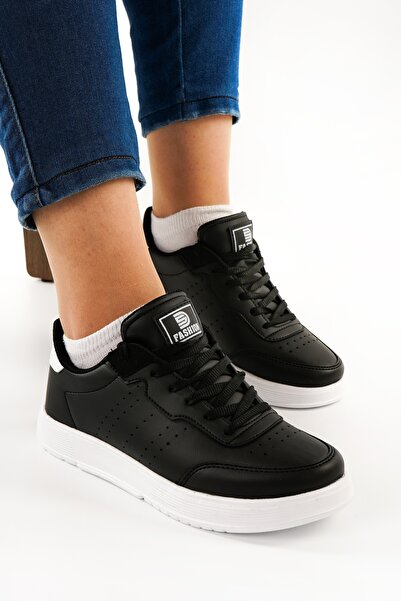 Babetty Günlük Kadın Sneaker Bağcıklı Hafif Ortopedik Tabanlı Yürüyüş Nefes A...