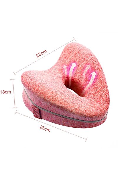 Flippy Orthopedic Foot Pillow, Flippy, Multifunctional, Comfortable, Memory Foam, 25x23x13 cm, Pink