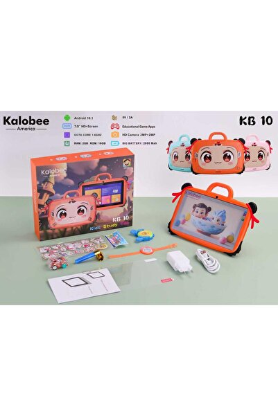 KALOBEE KB10 7 İnç IPS Ekranlı Android Çocuk Tableti, 2 GB RAM 128 GB ROM