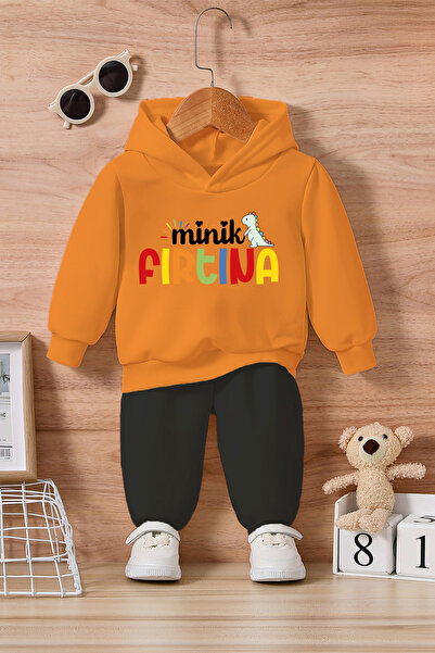 ADABEBEK طقم أطفال مطبوع عليه Little Storm 24229