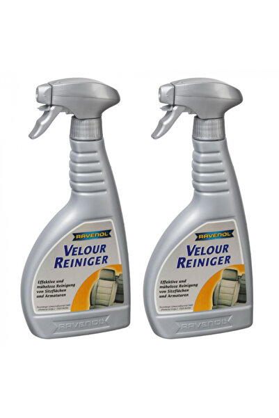 RAVENOL Pachet 2 x Solutie Velour-Reiniger pentru curatare textile si plastic...