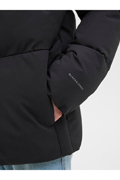 Jack & Jones Jack Jones Jjglobal Puffer Jacket Jnr Children's Black Coat 12283847-02