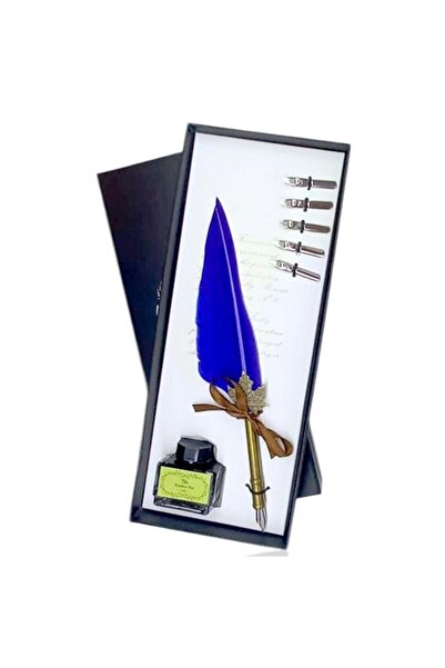 CASABA Divid Pen with Feather and 5 Nibs