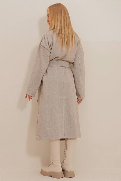 SHİROSA παλτό με σχέδιο ψαροκόκαλο