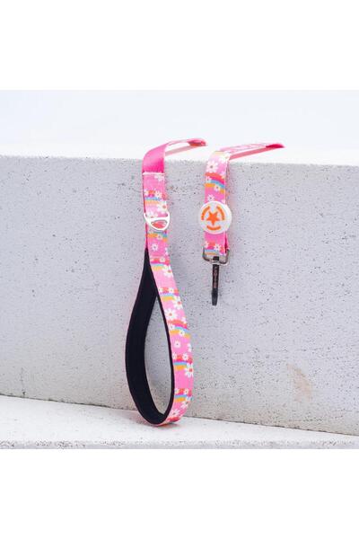 Pawstar Daisy Leash Papatya Desenli Kedi Köpek Sevk & Gezdirme Kayışı Köpek Uzatma Tasması