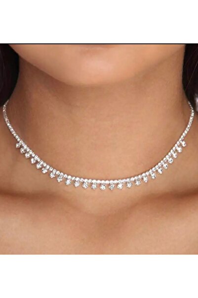 Renkada قلادة أنيقة بتصميم زركون مائي من ديب سييرا تاسلي