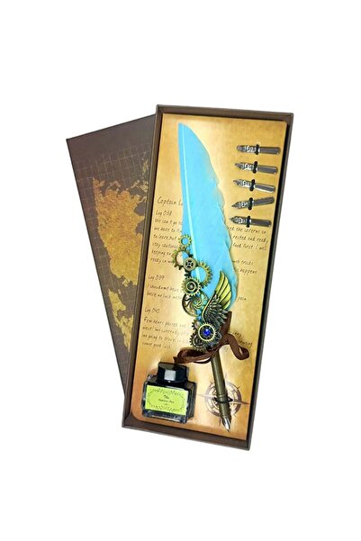 CASABA قلم ديفيد بتصميم أنيق مع 5 رؤوس مختلفة