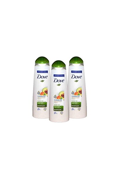 Dove شامبو العناية بالشعر بخلاصة الأفوكادو × 3