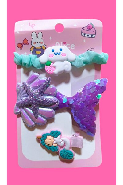 madam shushu Set de 3 cleme pentru pește (2 cu cleme + 1 elastic)