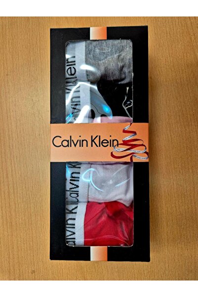 Calvin Klein Underwear Set of thong underwear - 5 pairs, white, black, grey, red, purple, size M
