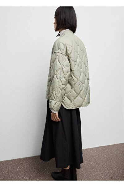 MANGO Woman Oversize kapitone anorak