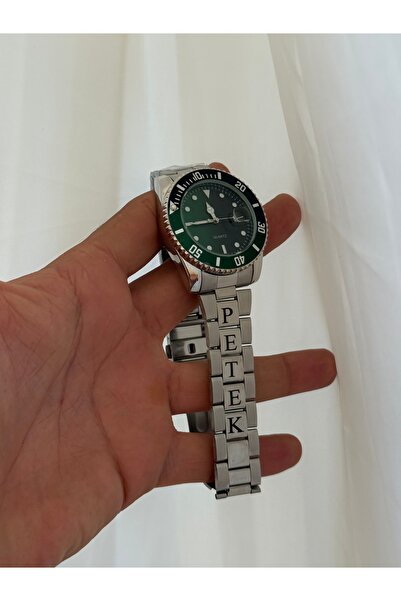 Çelik İsimli ve Resim Baskılı Erkek Kol Saati - En Güzel Hediye