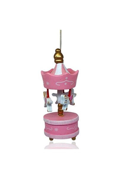 CASABA حصانة خشبية باللون الوردي