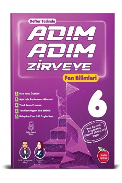 Newton Yayınları 6.SINIF ADIM ADIM ETKİNLİKLİ KONU ANLATIMLI SORU FEN BİLİMLE...
