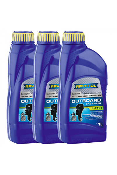 RAVENOL Pachet 3 litri ulei 4T Outboardoel 10W30