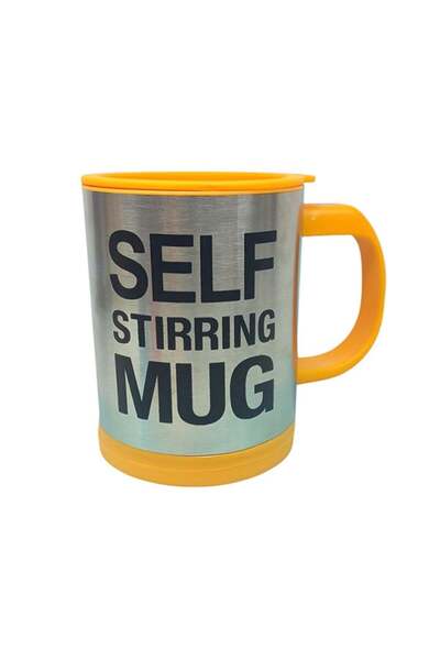 CASABA كوب خلط ذاتي التحريك باللون الأصفر