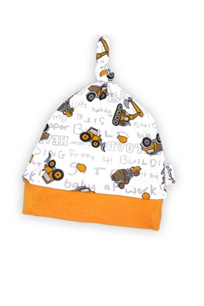 JollyMag Hat (181054) "Big Trucks" Collection 2021 White Size 56