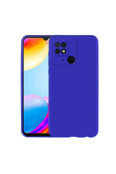 ECRUZ غطاء حماية سيليكون ECRZ Premier لهاتف Redmi 10C - أزرق ساكس