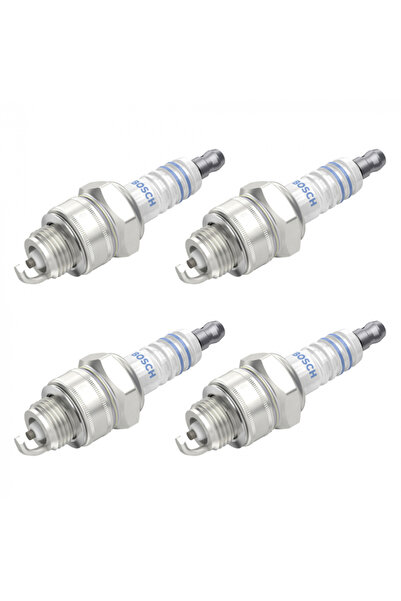 Bosch Set 4 bujii pentru Aro 10, Dacia 1100, 1210, 1300, 1310, 1410, Nova, Pick Up