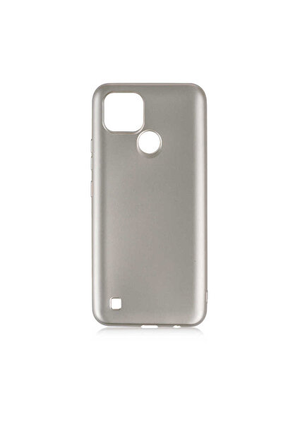 ECRUZ غطاء حماية سيليكون ECRZ Premier لهاتف Realme C21 - ذهبي