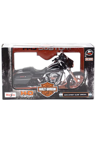 NEWBRENDHOME ألعاب تعليمية توضيحية 1:12 لعبة دراجة نارية هارلي ديفيدسون للأول...