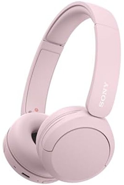 Sony WH-CH520 Wireless Headphones, Light Comfortable, on-Ear Style, Clear Voice Calls, 50 Hours Batt