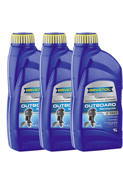 RAVENOL Pachet 3 litri ulei 2T Outboardoel Teilsynth