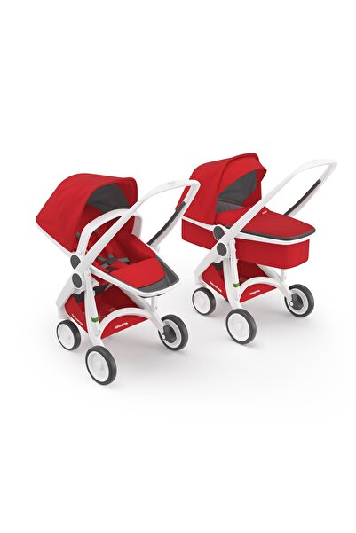 JollyMag Carucior 2 in 1, Greentom, 100% , White Red