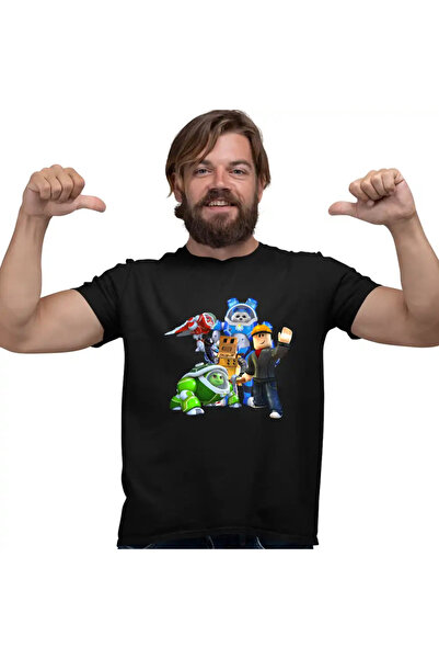 OEM Tricou Barbati Robogobo Roblox Gamer