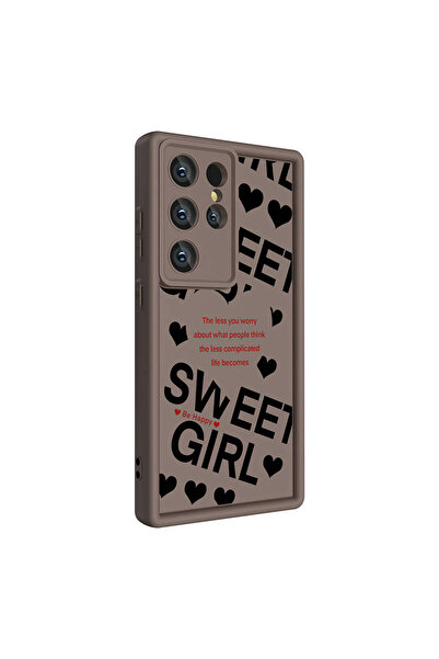 ECRUZ غطاء حماية لهاتف جالاكسي إس 23 ألترا مع حماية للكاميرا وطباعة على السطح...