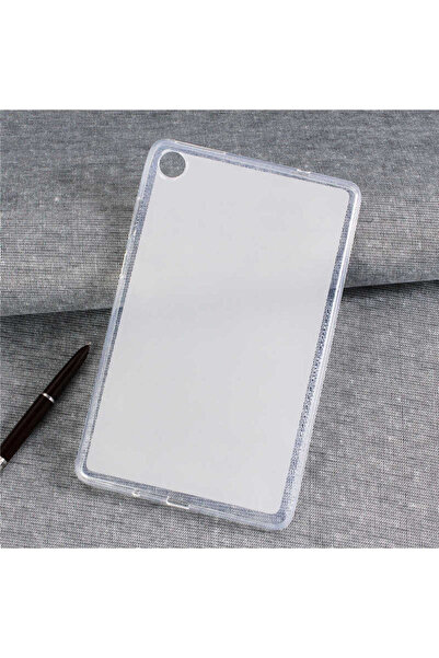 ECRUZ غطاء سيليكون فائق الجودة متوافق مع MatePad T8 ECRZ - عديم اللون