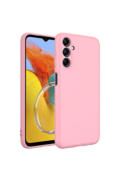 ECRUZ غطاء حماية لهاتف جالاكسي إم 14 من إي سي آر زد - وردي