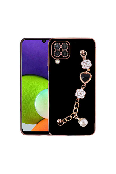 ECRUZ غطاء سيليكون ECRZ Taka لهاتف Galaxy M22 مع حماية للكاميرا وحامل يدوي - ...