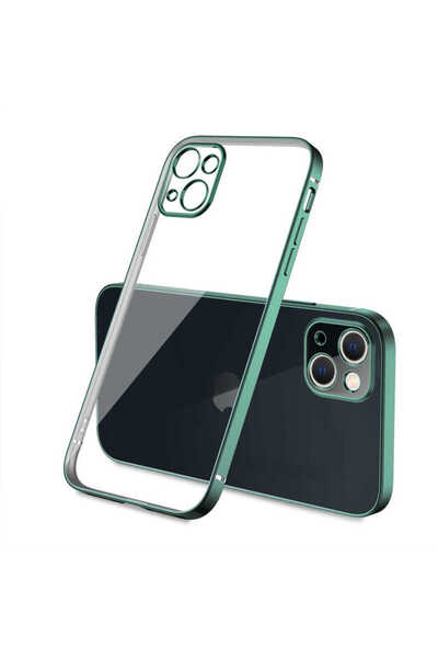 ECRUZ حافظة ECRZ Gbox متوافقة مع هاتف iPhone 13 Mini - أخضر داكن