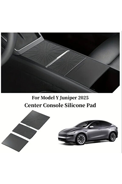 TESLA 2025 Model Y Juniper için Uygun Silikon Konsol Koruyucu