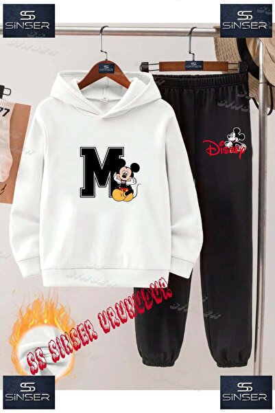 SS SİNSER Set de trening cu hanorac cu imprimeu special pentru copii, unisex,...