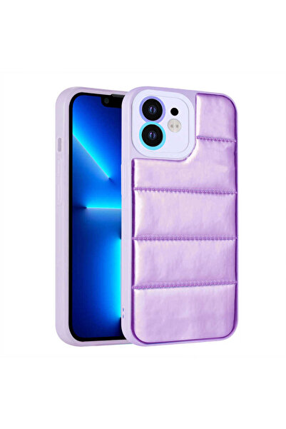 ECRUZ حافظة AiHTTgli الملونة ECRZ متوافقة مع كاميرا iPhone 11 - أرجواني