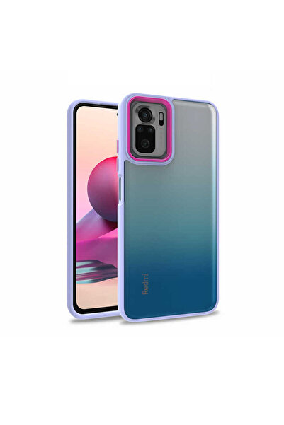 ECRUZ غطاء حماية ECRZ Flora لهاتف Poco M5S - أرجواني