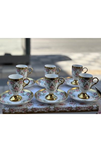 ACAR cookgold kahve fincan takımı