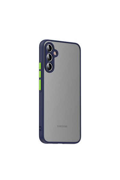 ECRUZ غطاء حماية لهاتف جالاكسي A54 من ECRZ - أزرق داكن