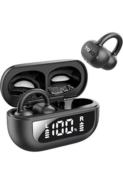 TOZO سماعات الأذن المفتوحة الحقيقية OpenEarRing