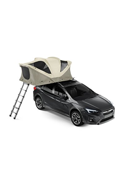 JollyMag Cort auto cu prindere pe plafon, Thule, Approach S, pentru 2 persoane, Pelican Gray