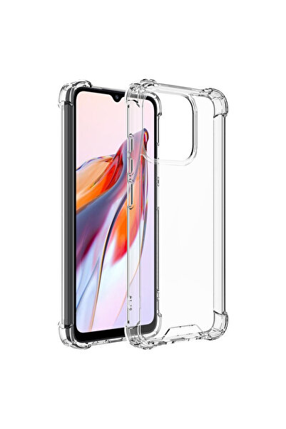 ECRUZ حافظة ريدمي 12C ECRZ نيترو سيليكون مضادة للصدمات - عديمة اللون