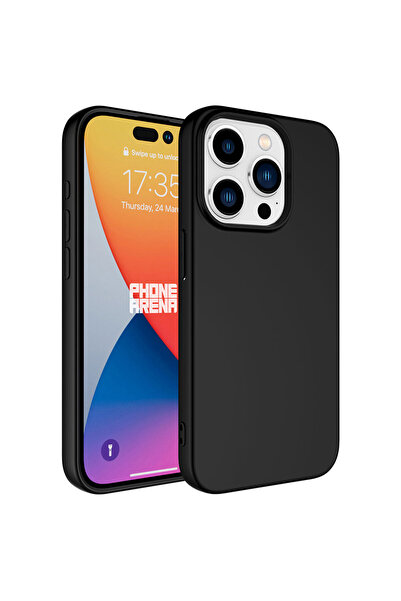 ECRUZ حافظة ECRZ LSR المتوافقة مع هاتف iPhone 15 Pro Max - أسود