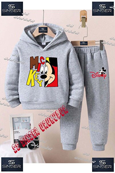 SS SİNSER Set de trening cu hanorac cu imprimeu special „MICKEY HEAD SIDE TEX...