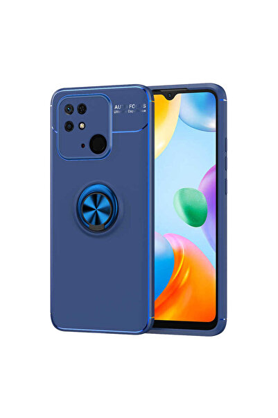 ECRUZ غطاء سيليكون ECRZ Ravel لهاتف Poco C40 - أزرق