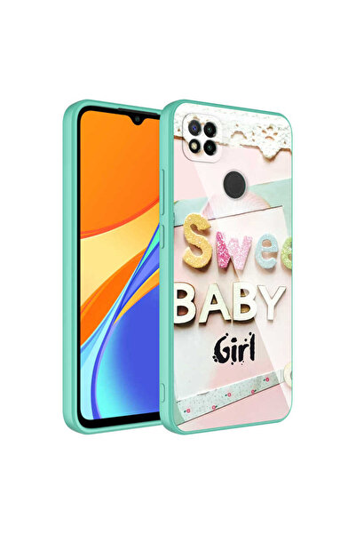 ECRUZ حافظة Redmi 9C مصنوعة من السيليكون الصلب المزخرف وغطاء إيبوكسي ECRZ - ر...