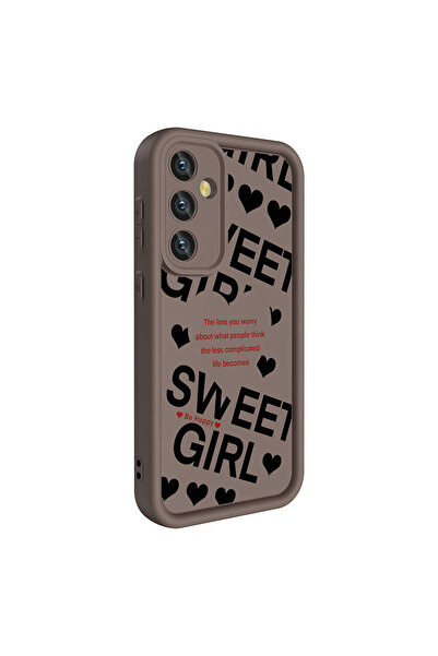 ECRUZ غطاء حماية لهاتف جالاكسي A35 مع حماية للكاميرا وطباعة على السطح الخلفي،...