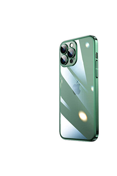 ECRUZ حافظة ECRZ Riksos متوافقة مع هاتف iPhone 13 Pro مع إطار ملون من البولي ...